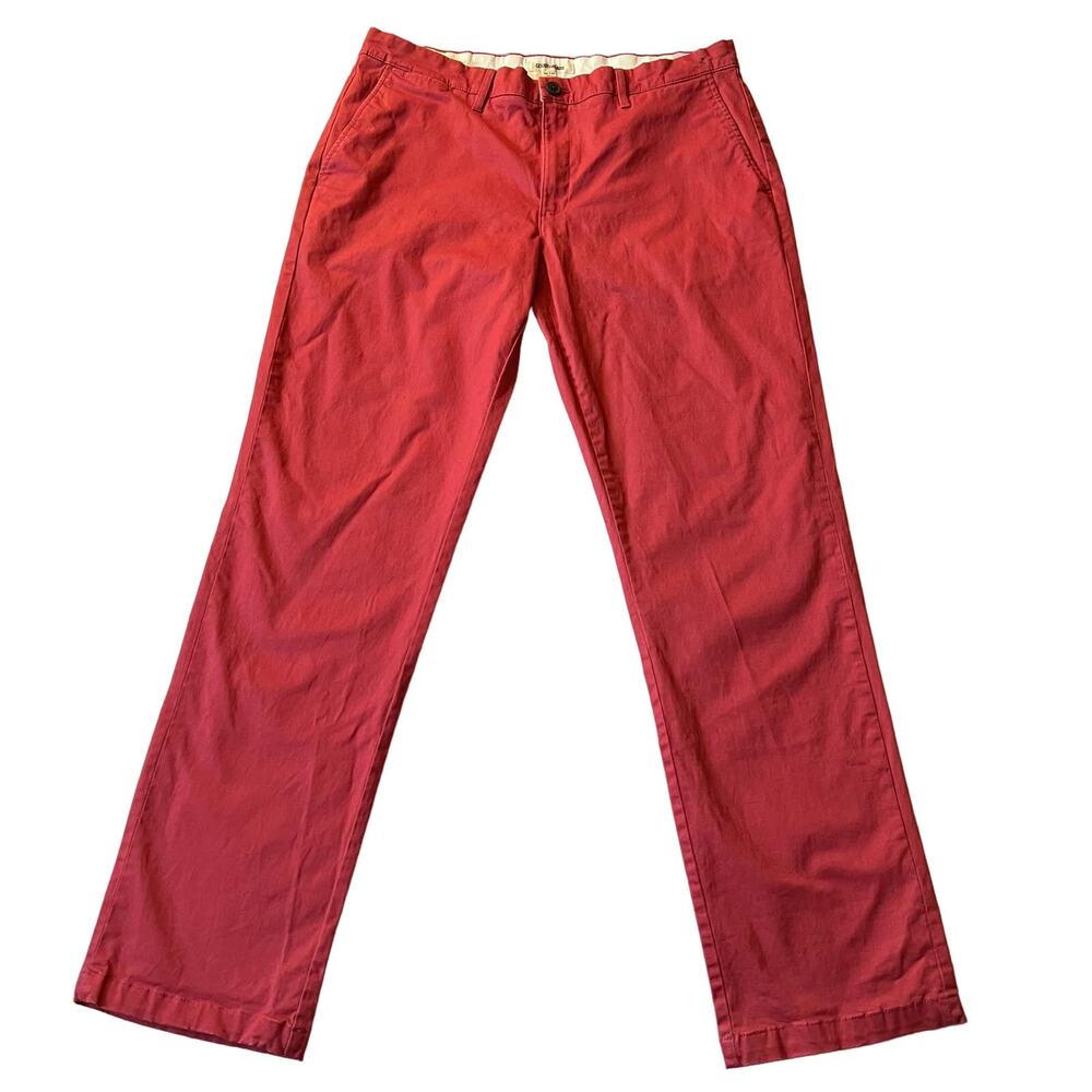 Goodthreads Men's Slim-Fit Washed Comfort Stretch Chino Pant Size 36 x 33 Golf